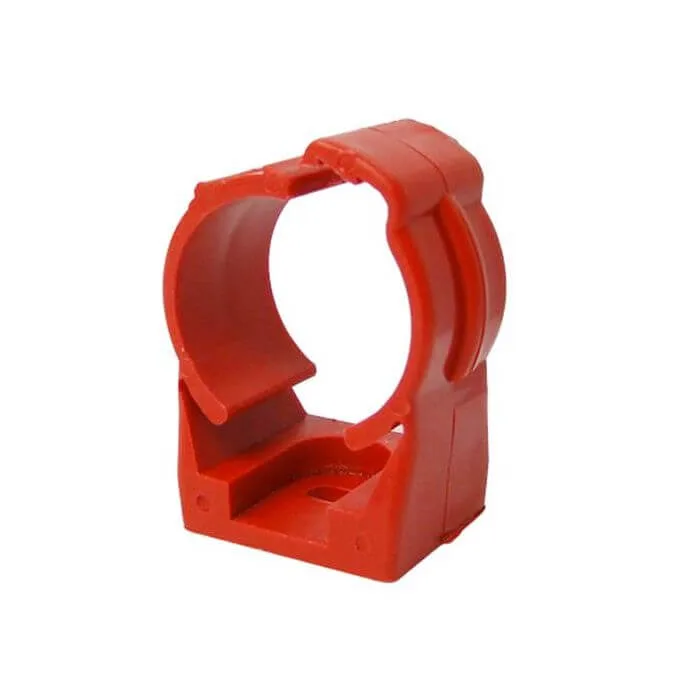 Abraçadeira De PVC Vermelho 3/4'' Master