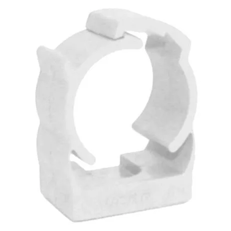 Abraçadeira Pvc Branca 1/2'' Master