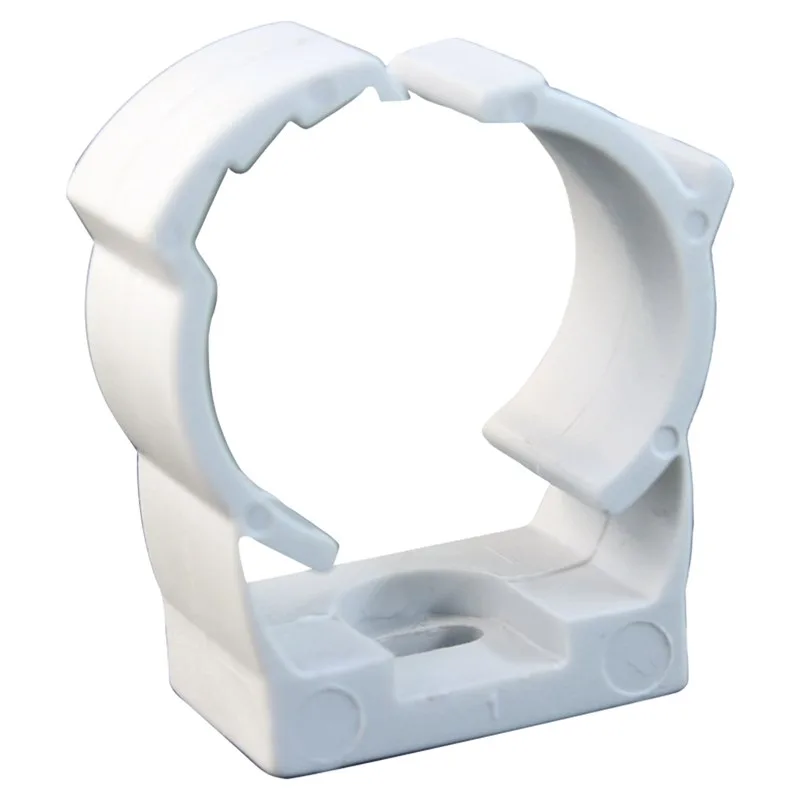 Abraçadeira Pvc Branca 3/4'' Master