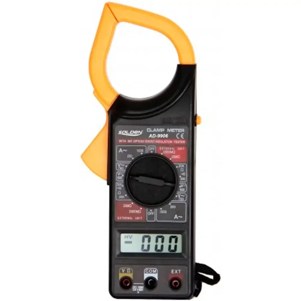Alicate Amperímetro Digital AD-9906 Solden