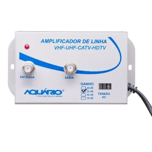 Amplificador De Linha Para Tv AL-25 Aquário