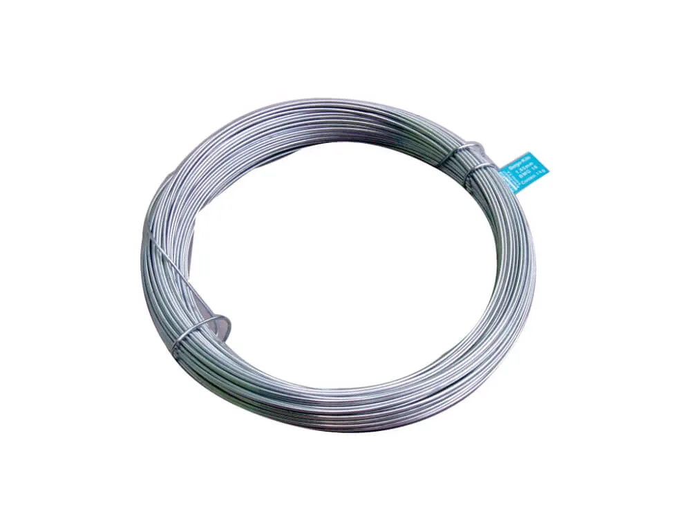 Arame Liso Galvanizado BWG 18 1Kg