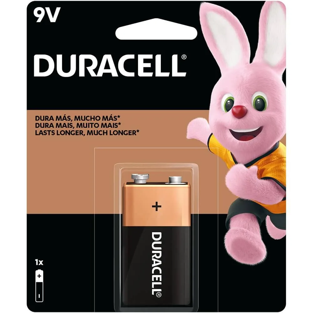 Bateria Alcalina 9V Duracell