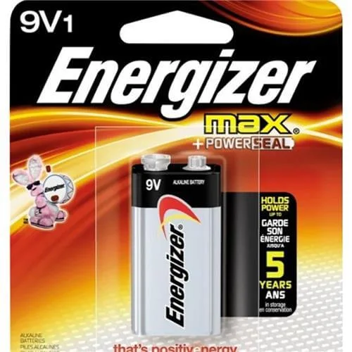 Bateria Alcalina 9V Energizer