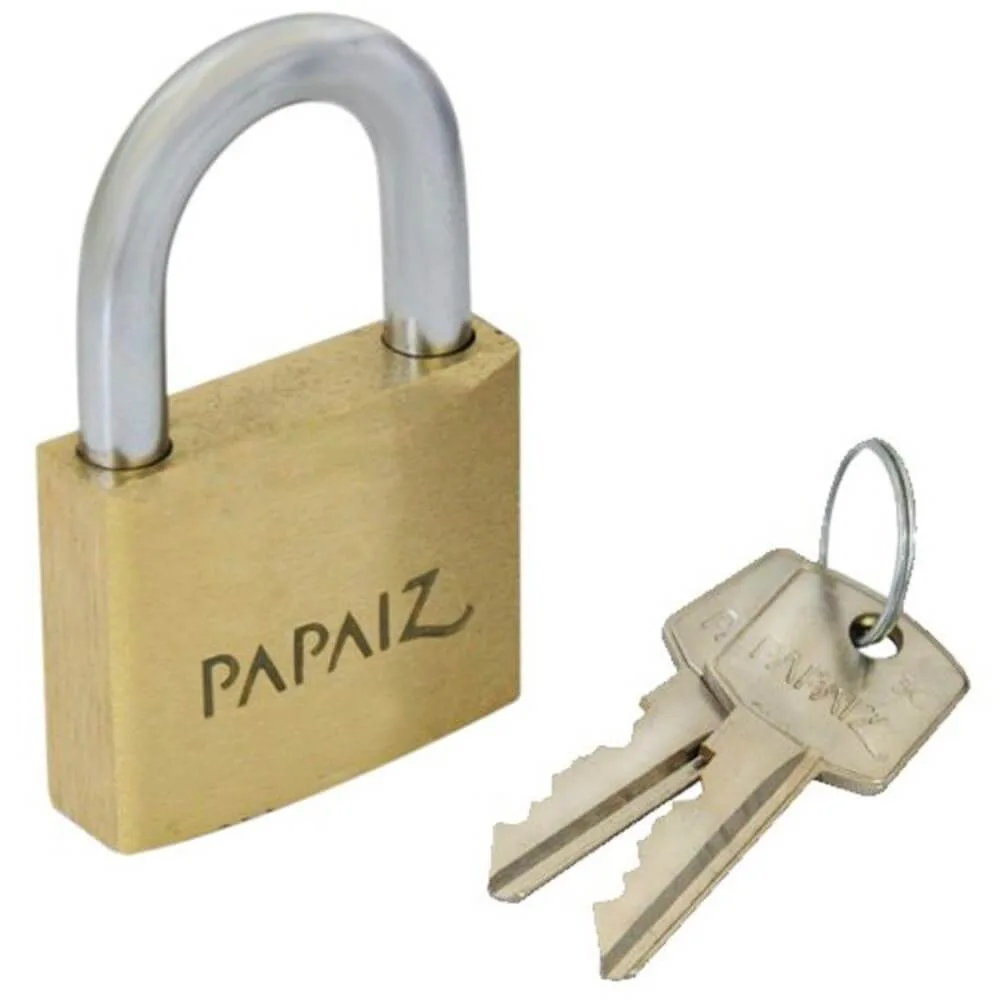 Cadeado Latão 20 mm Papaiz