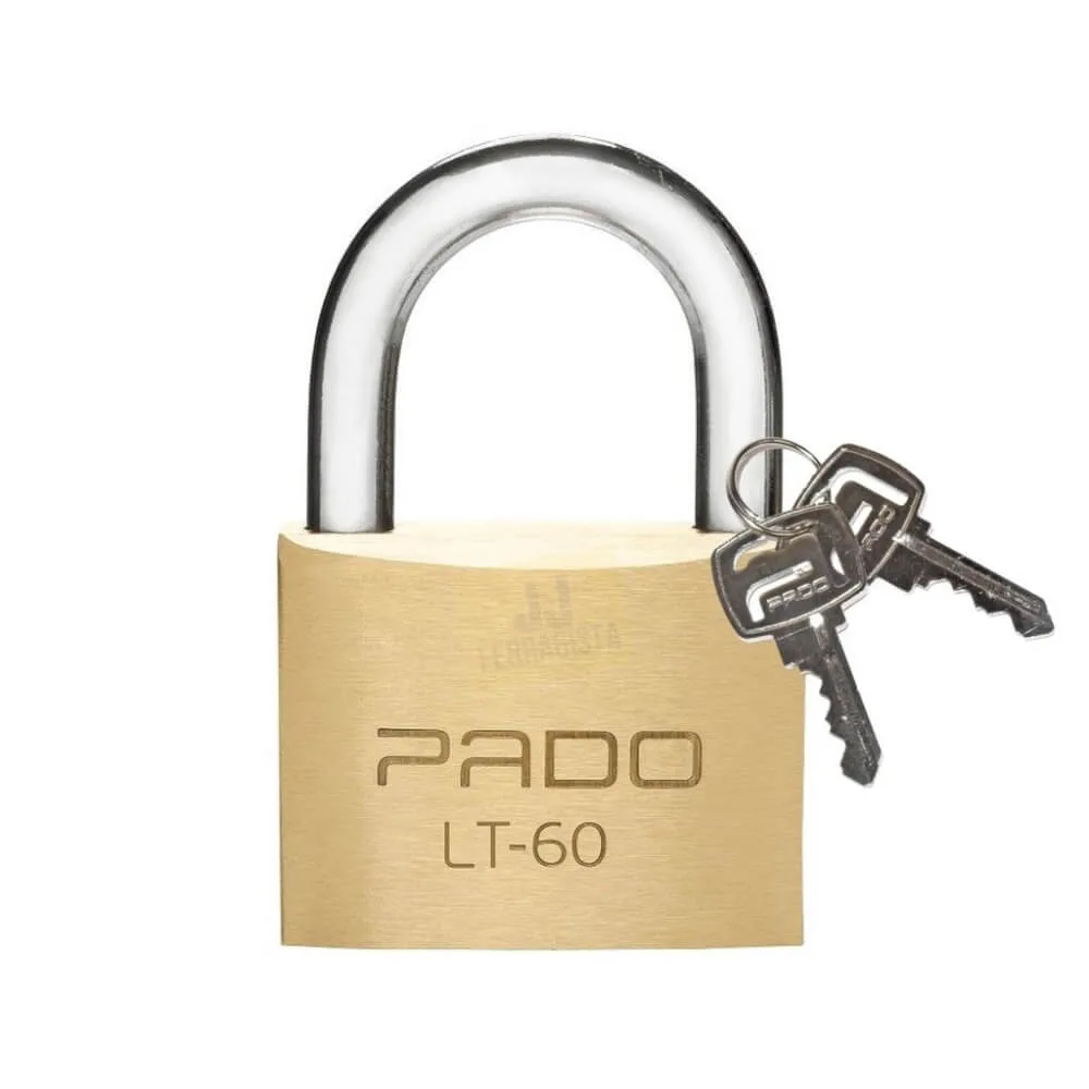 Cadeado Latão 60 mm Pado