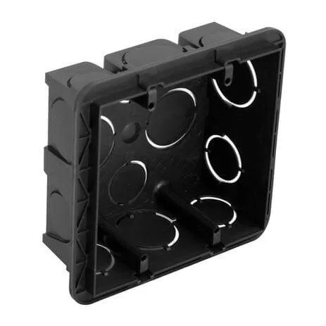 Caixa PVC 4x4 Preta