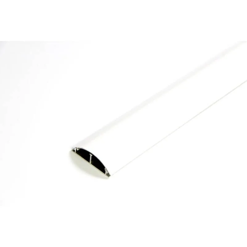 Canaleta 40x12 MM Branca  Aredondada Com Adesivo 2M Schneíder