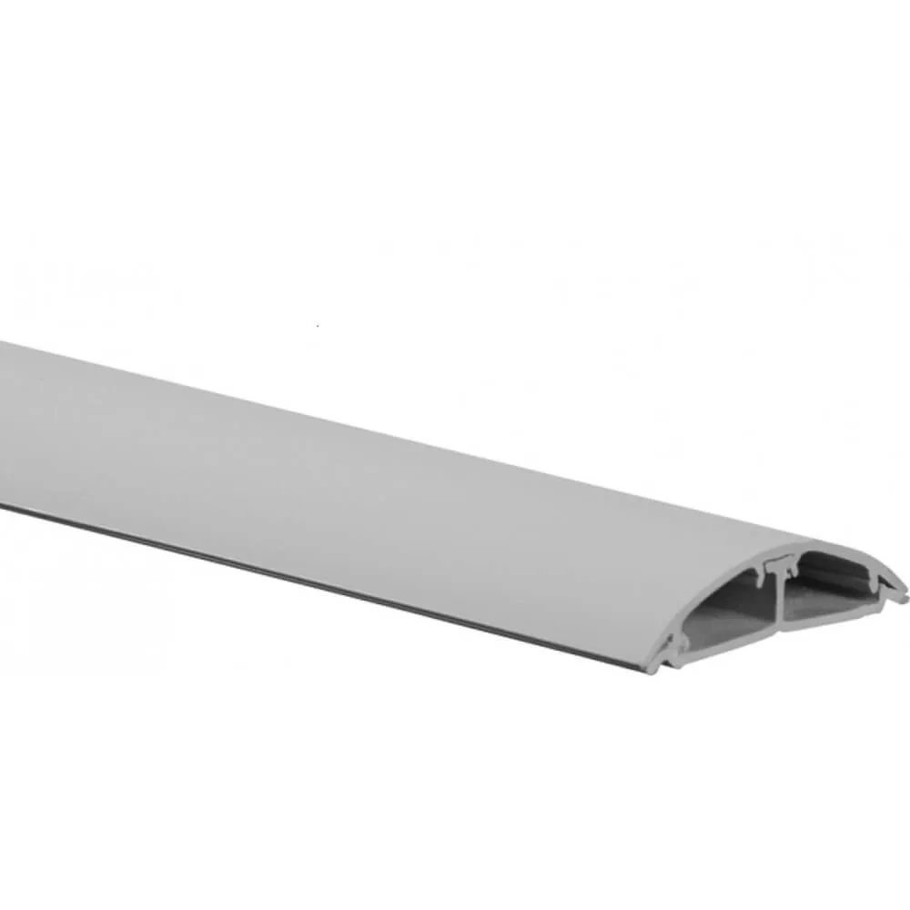 Canaleta Para Piso 60x13 MM Cinza Com Adesivo 2M Schneíder