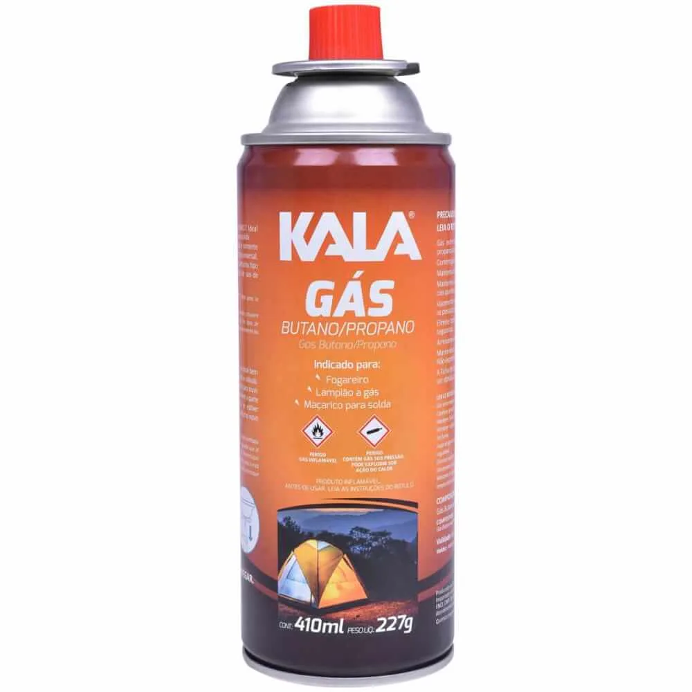 Cartucho de Gás 410ML Kala