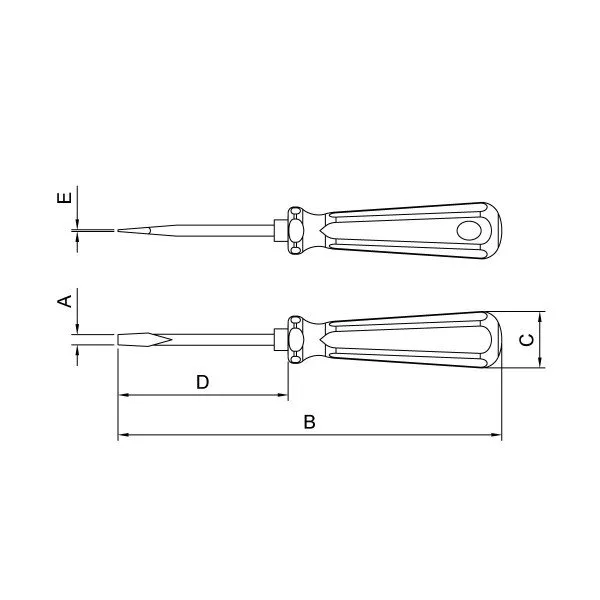 Chave De Fenda Ponta Chata 5X75 mm (3/16x3") Tramontina PRO