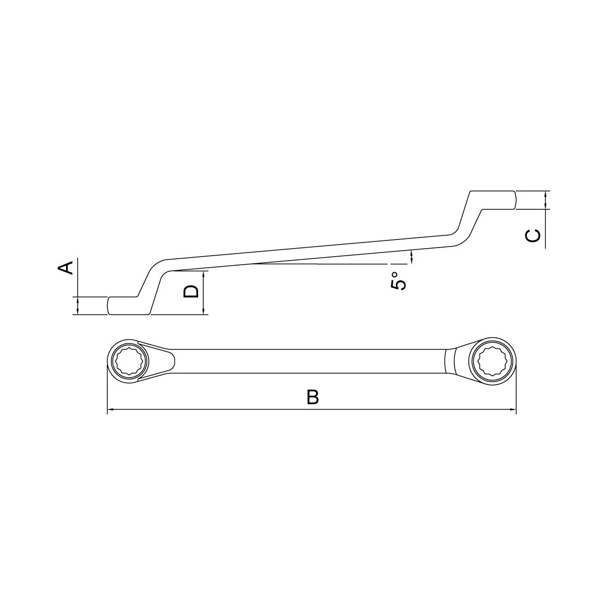 Chave Estrela 10x11 mm Tramontina PRO