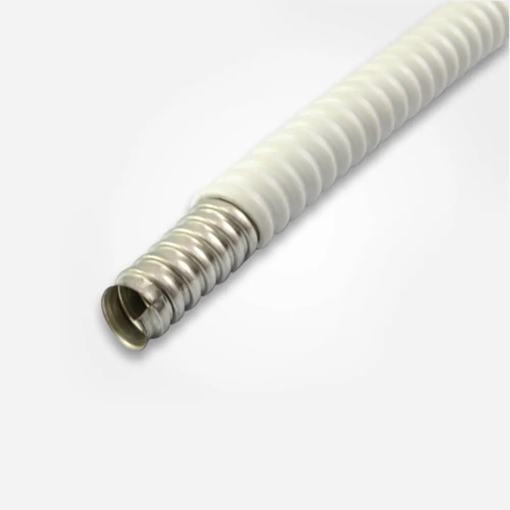 Conduíte Metal Flex Revestido 1/2'' Branco Copex