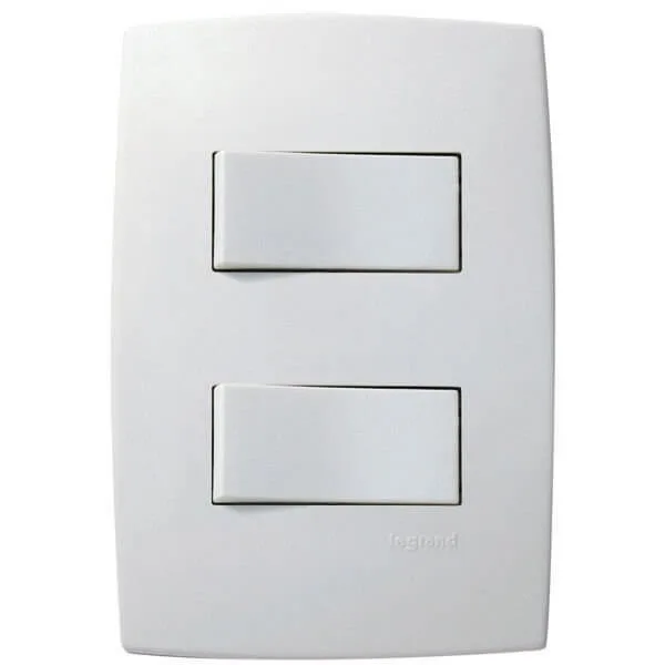Conjuntos De 2 Interruptores 4x2 10A Pial Plus