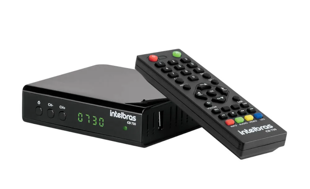 Converso Digital De Tv Com Gravador Cd 730 Intelbras