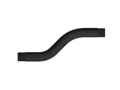 Curva S Pvc Roscável 1.1/2'' Preto