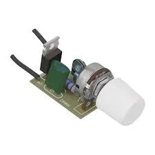 Dimmer Rotativa Bloco Para Ventilador 1000W Bivolt Com Off