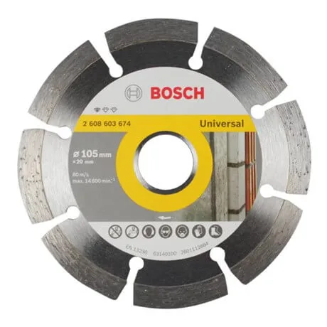 Disco Diamantado Segmentado Bosch Standard For Universal Multimaterial 15 x 20 x 1,8 x 8 mm