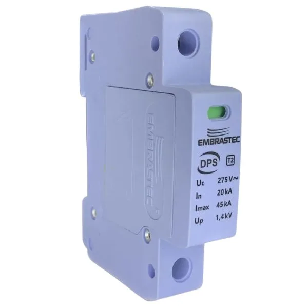 Dps Protetor de Surto Monofásico 275V 45Ka