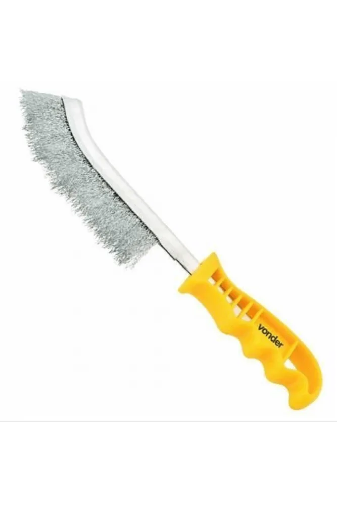 Escova Manual Com Cerdas De Aço Vonder