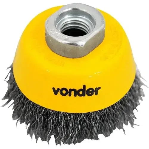 Escova Tipo Copo 2.1/2" Ondulada Vonder