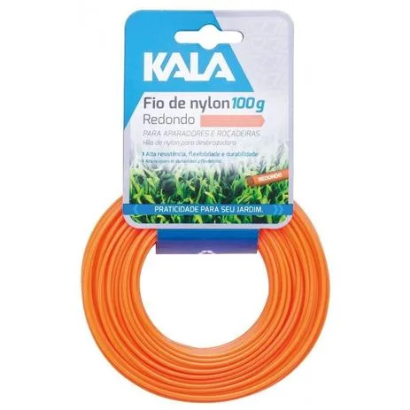 Fio De Nylon Para Aparador Redondo 1,8MM 35M 100G KALA