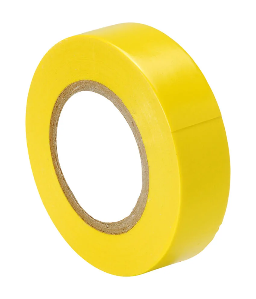 Fita Isolante Amarela 18mm x 20m