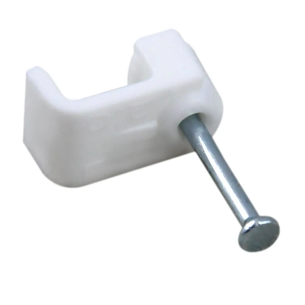 Fixador De Fio Branco 2,5mm a 4,00mm