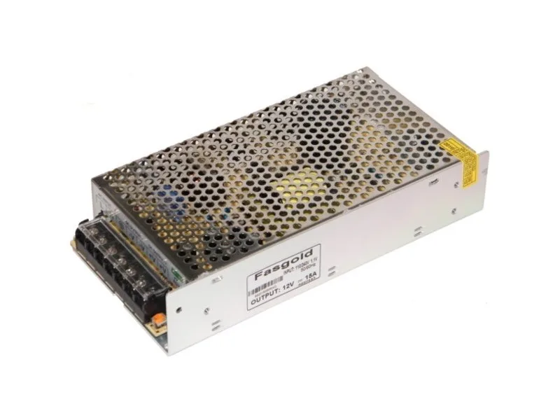 Fonte chaveada 12V 15A Tipo Colmeia Fasgold