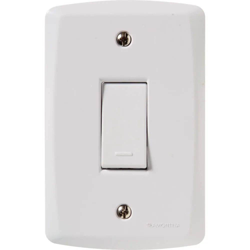 Interruptor 4x2 10A Tramontina Lux²