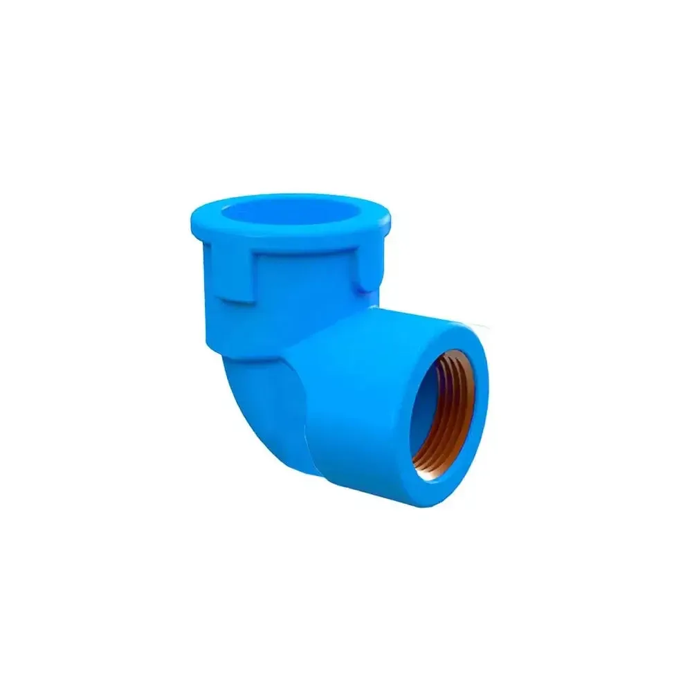 Joelho 90° Cola/Rosca Azul 25mm x 1/2 Tigre