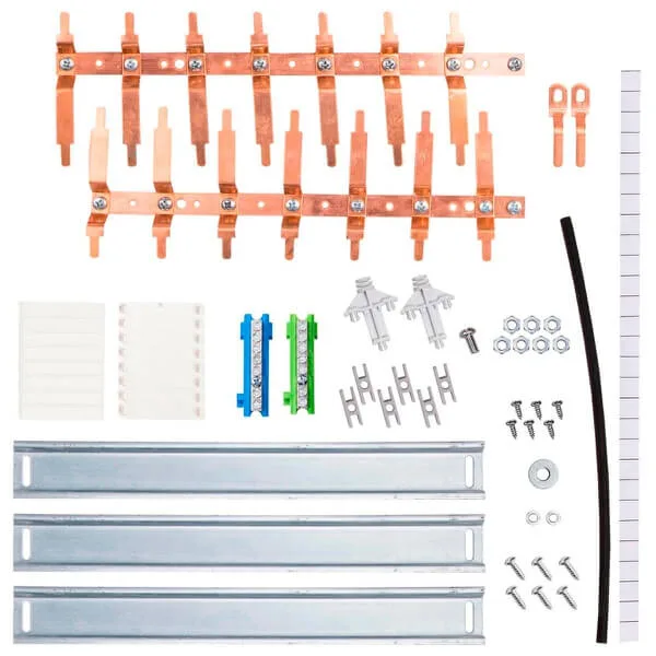 Kit Barramento Bifásico 16 Disjuntor Din 100A 984385 Cemar