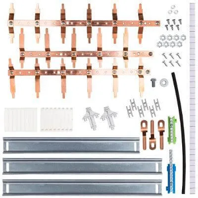 Kit Barramento Trifásico 28 Disjuntor Din 100A 984382 Cemar