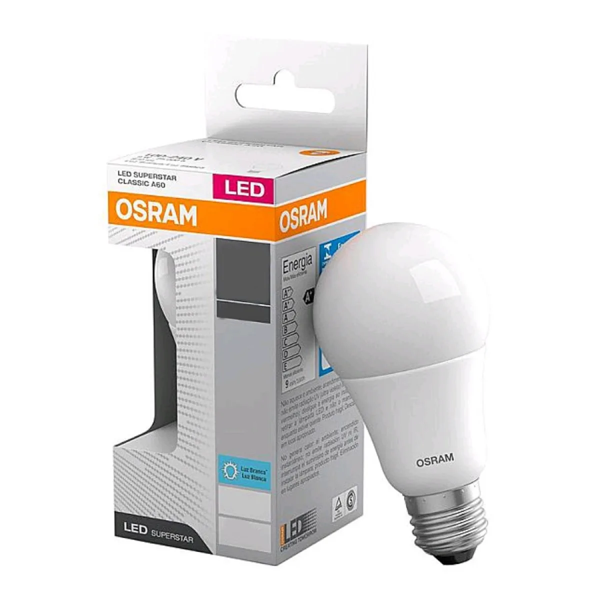 Lâmpada Led 8W 6500K Osram