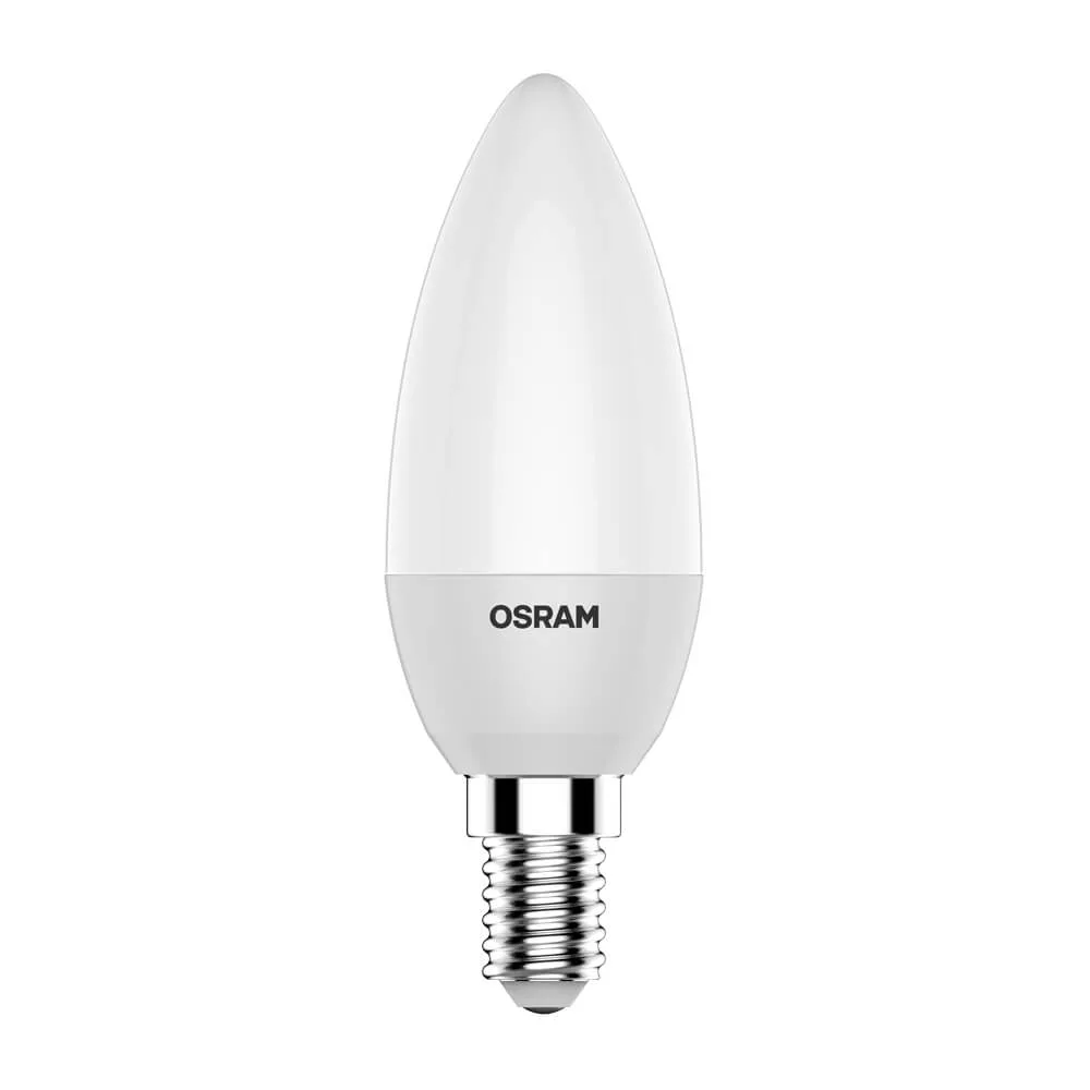 Lâmpada Led Vela Fosca 3W 6500K E14 Osram
