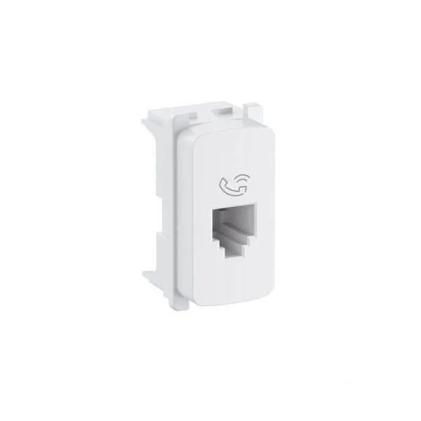 Módulo Tomada De Telefone RJ11 Pial Zeffia