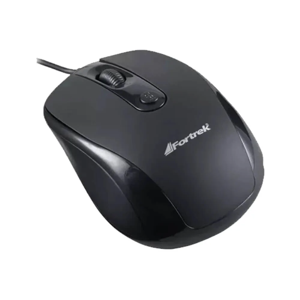 Mouse Óptico Fortrek 1600Dpi OM-103