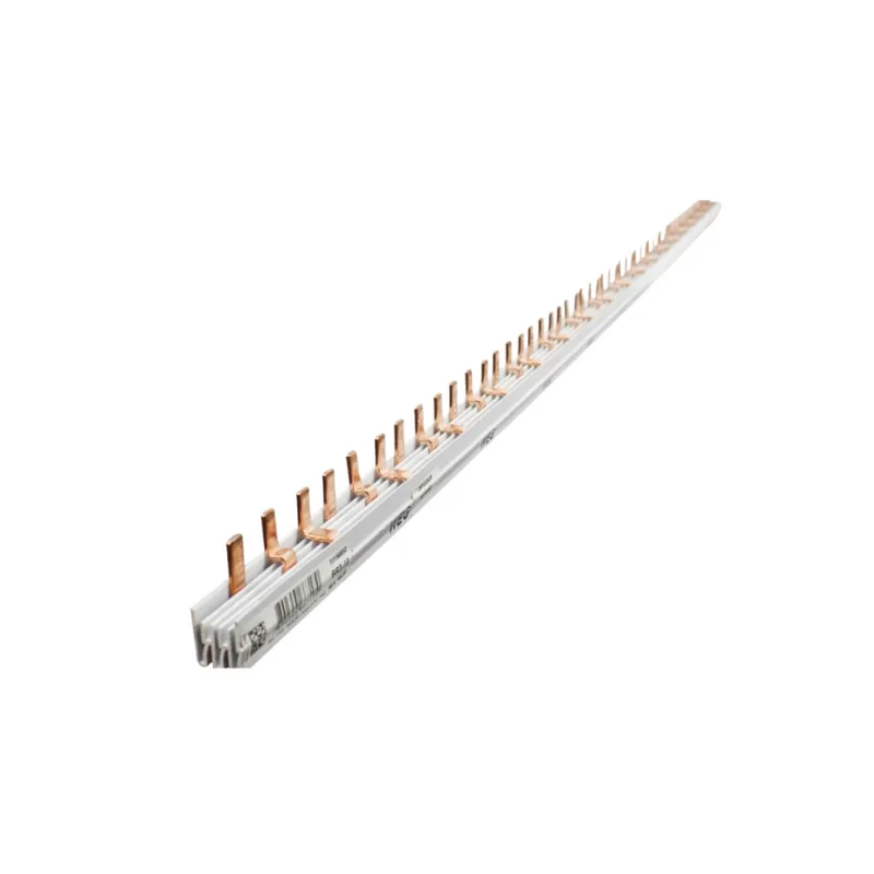 Barramento Pente Din Bifasico 56 Polos 80A 1 Metro Tcm