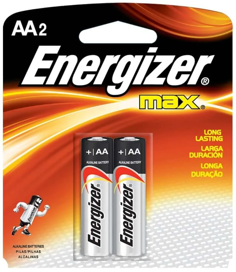 Pilha Alcalina AA Energizer