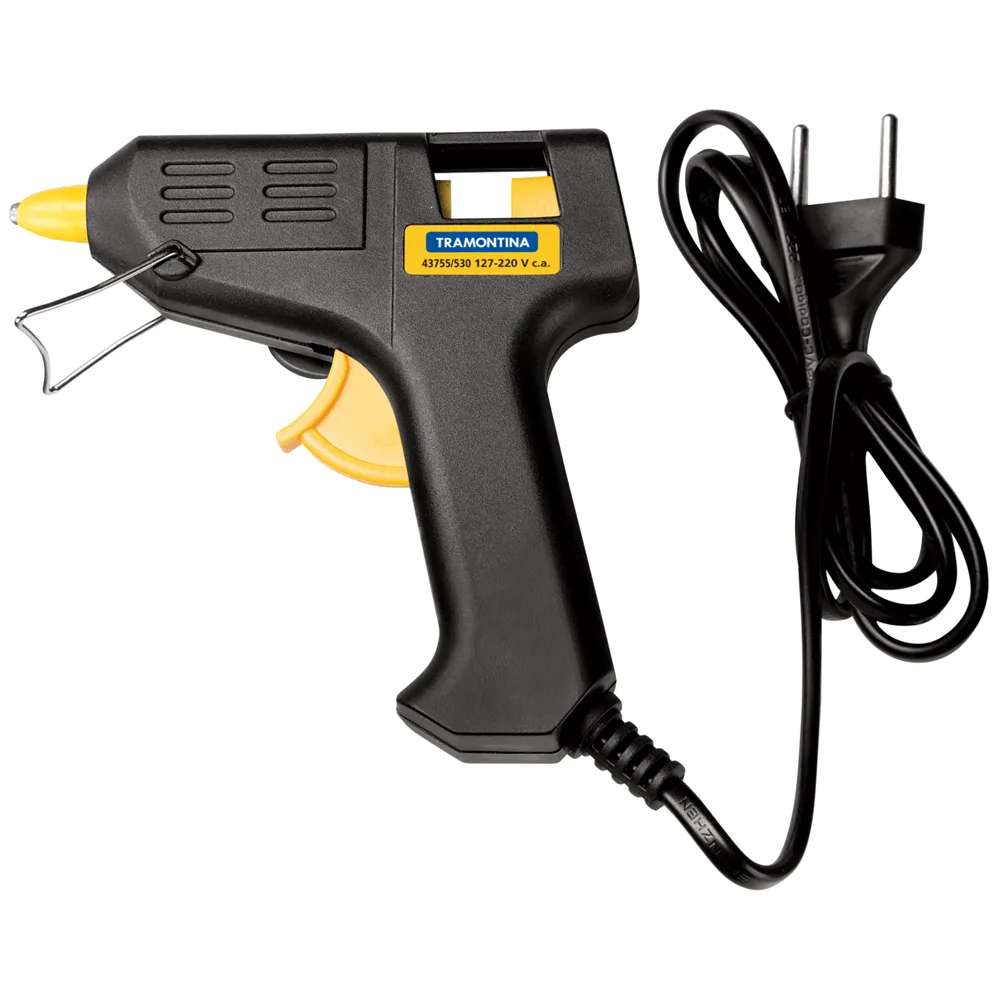 Pistola Elétrica para Cola Quente 10-12 W Tramontina Com Corpo Injetado
