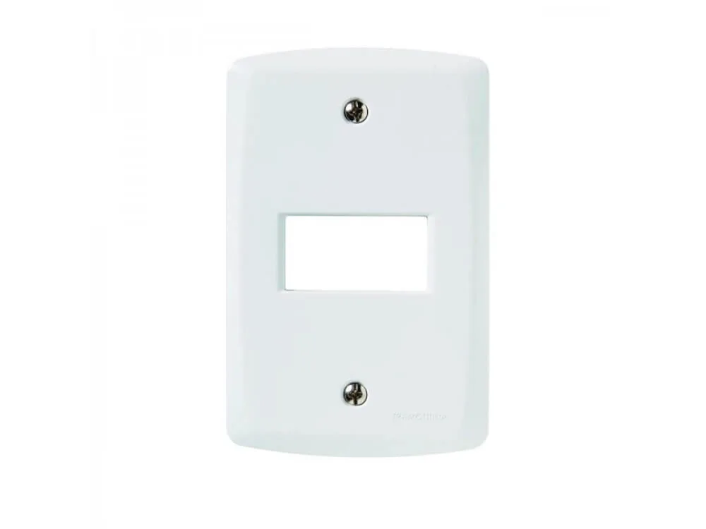 Placa 1 Posto Horizontal 4x2 Tramontina Lux²