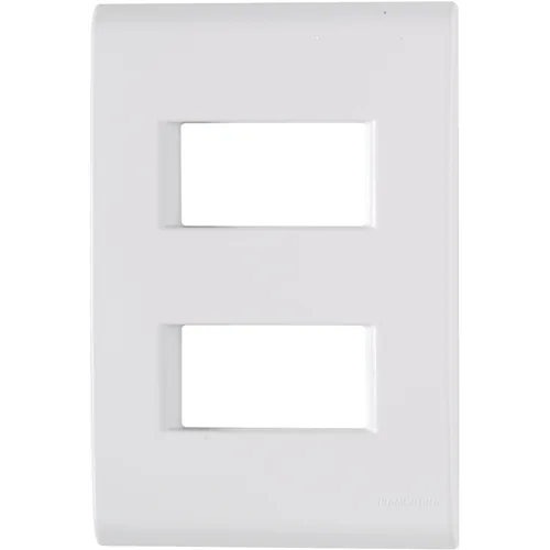 Placa 2 Postos Distanciados 4x2 Tramontina Liz