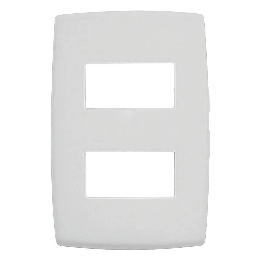 Placa 2 Postos Separado 4x2 Pial Plus