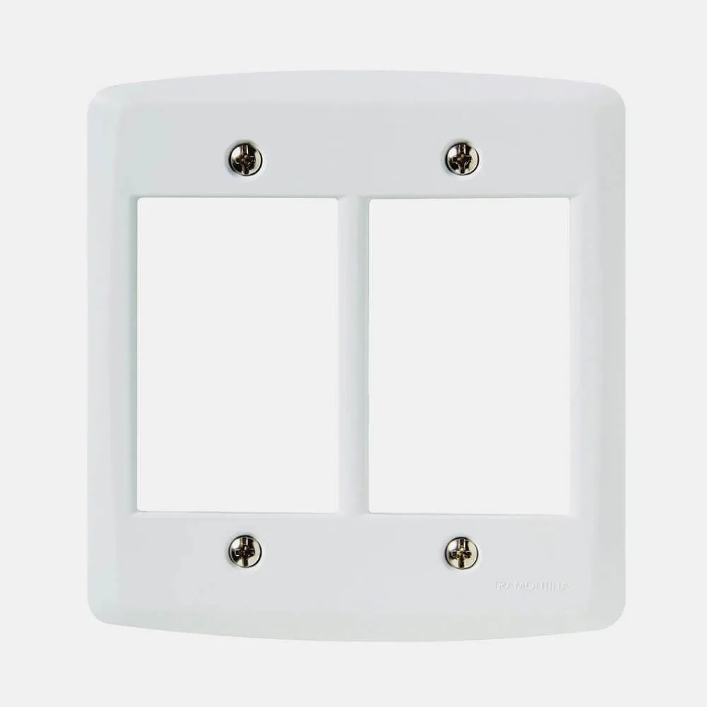 Placa 6 Posto 4×4 Tramontina Lux²