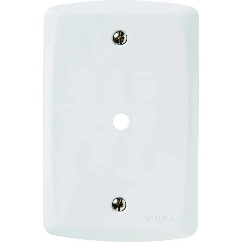 Placa Com Furo 4x2 Tramontina Lux²
