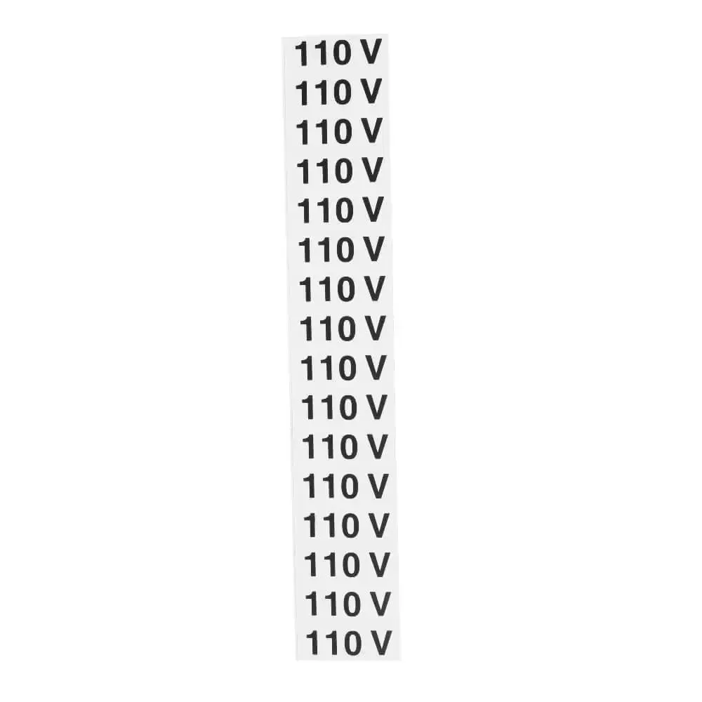 Placa Sinalizadora 110V Pvc