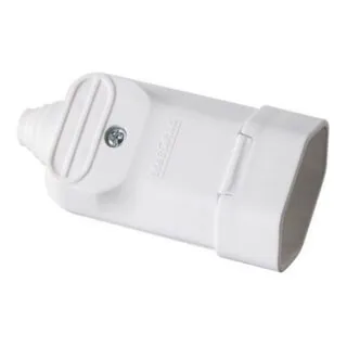 Plugue Fêmea 2P+T 20A Branco Margirius