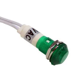 Sinaleiro Olho De Boi C/Rabicho 220V Verde Lukma