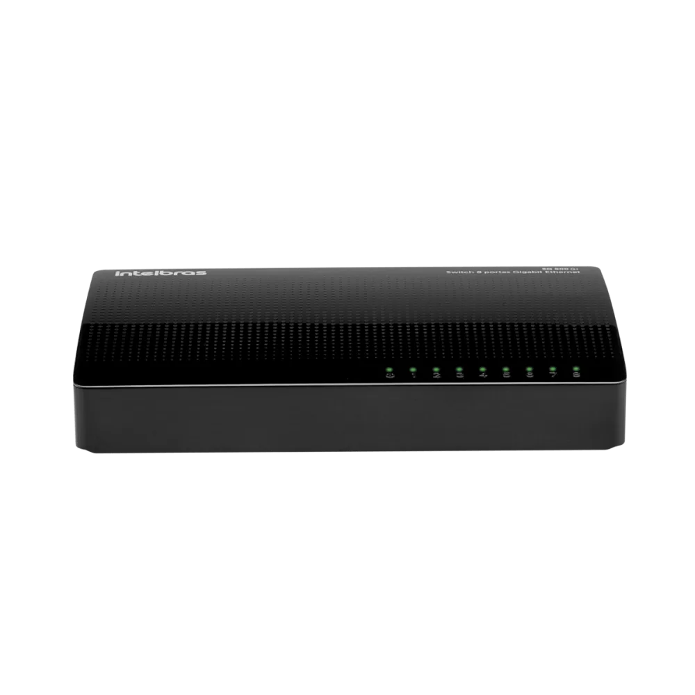 Switch 8 portas Intelbras Gigabit Ethernet