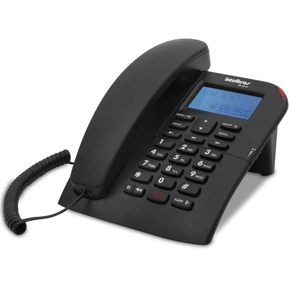 Telefone Com Fio TC 60 ID Intelbras